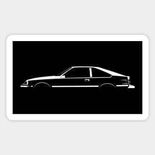 Toyota Celica Liftback (A60) Silhouette Magnet